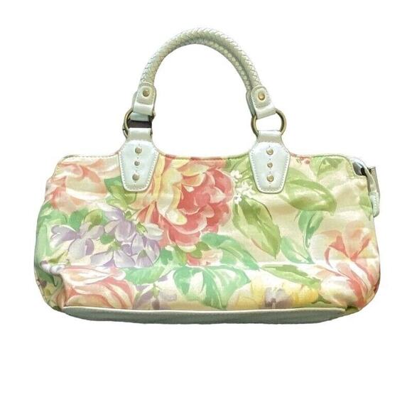 Fossil Relic Purse Floral Fabric Lined Zipper Closure Bloomcore Coquette Cottage - Picture 1 of 9
